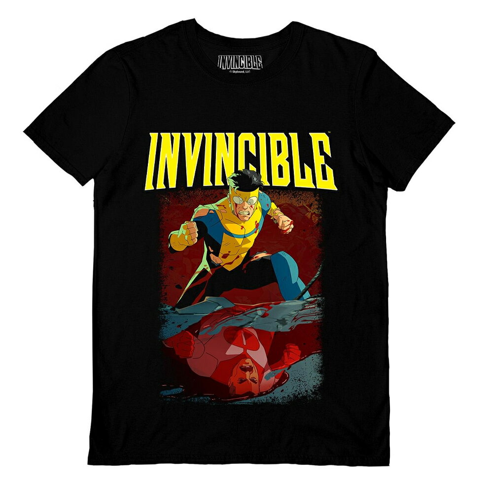 (インビンシブル ～無敵のヒーロー～) Invincible オフィシャル商品 ユニセックス 半袖 Tシャツ トップス 