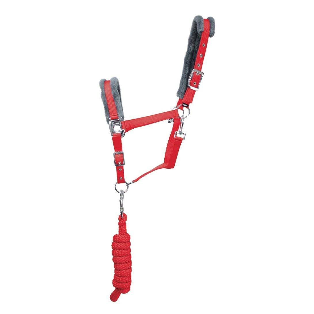 (ハイ) Hy Sport 馬用 アクティブ ヘッドカラー リードロープ付き 頭絡 馬具 乗馬 ...