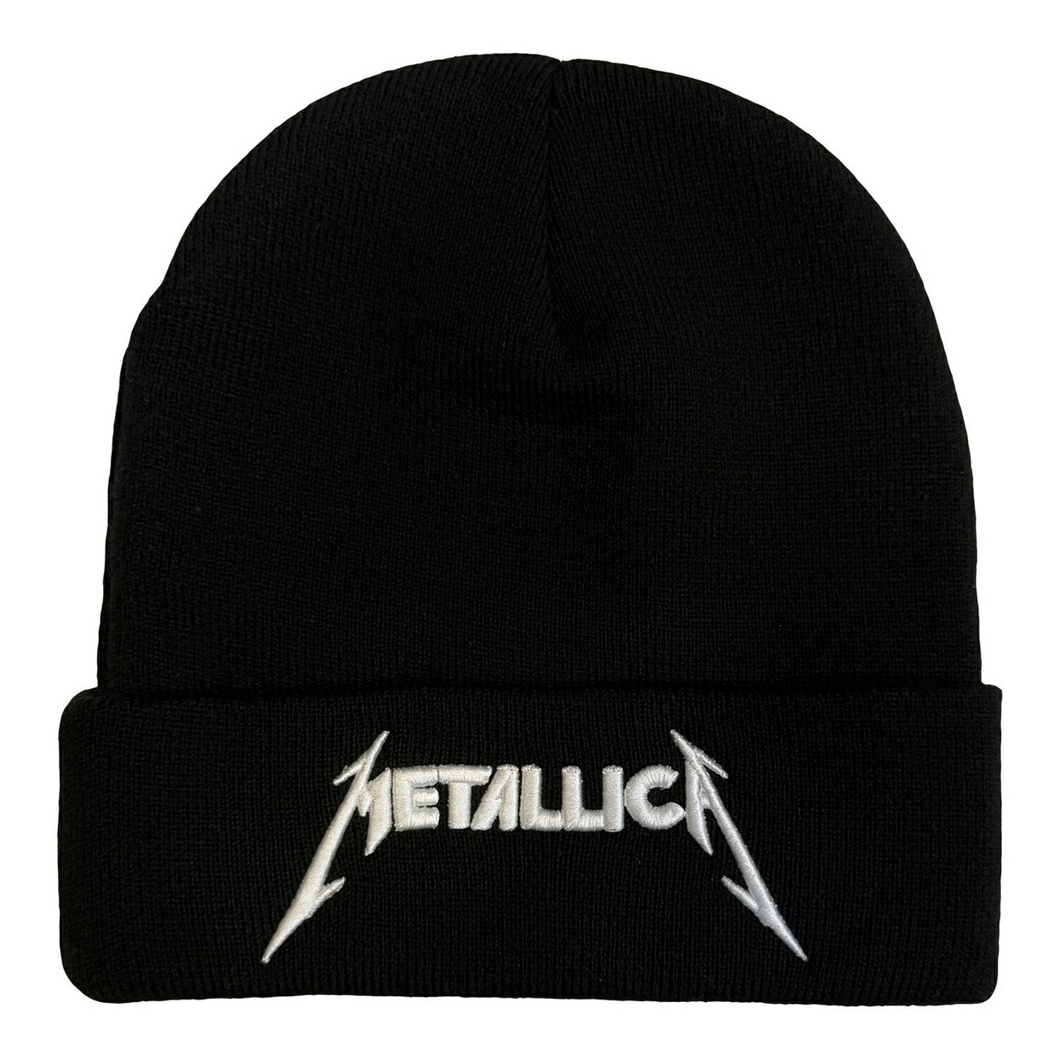 Rakuten - (メタリカ) Metallica オフィシャル商品 ユニセックス 刺繍ロゴ ニット帽 ビーニー キャップ 【海外通販】