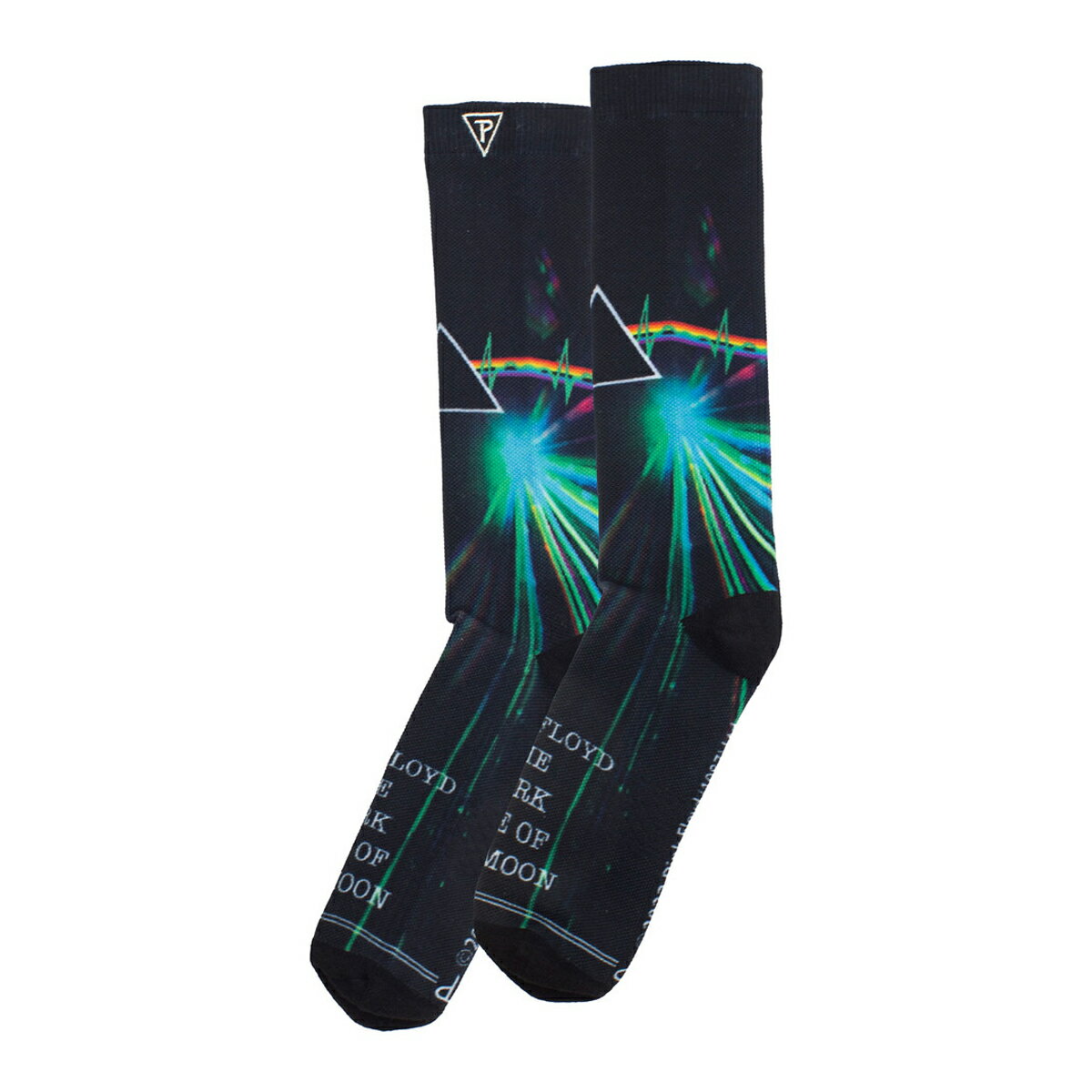 Rakuten - (ピンク・フロイド) Pink Floyd オフィシャル商品 ユニセックス Dark Side Of The Moon 昇華プリント 靴下 クルーソックス ソックス (1足組) 【海外通販】