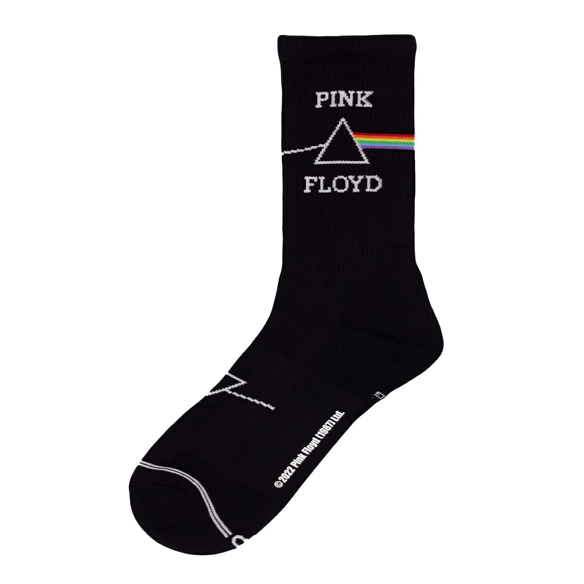 Rakuten - (ピンク・フロイド) Pink Floyd オフィシャル商品 ユニセックス Dark Side Of The Moon 靴下 クルーソックス ソックス (1足組) 【海外通販】