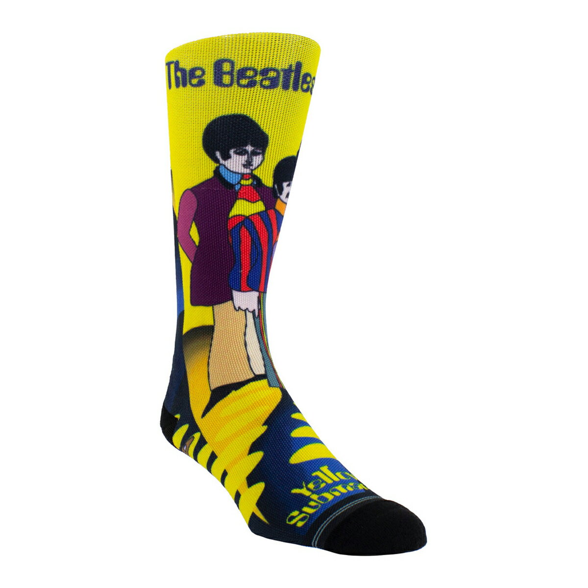 Rakuten - (ビートルズ) The Beatles オフィシャル商品 ユニセックス The Yellow Submarine 昇華プリント 靴下 クルーソックス ソックス (1足組) 【海外通販】