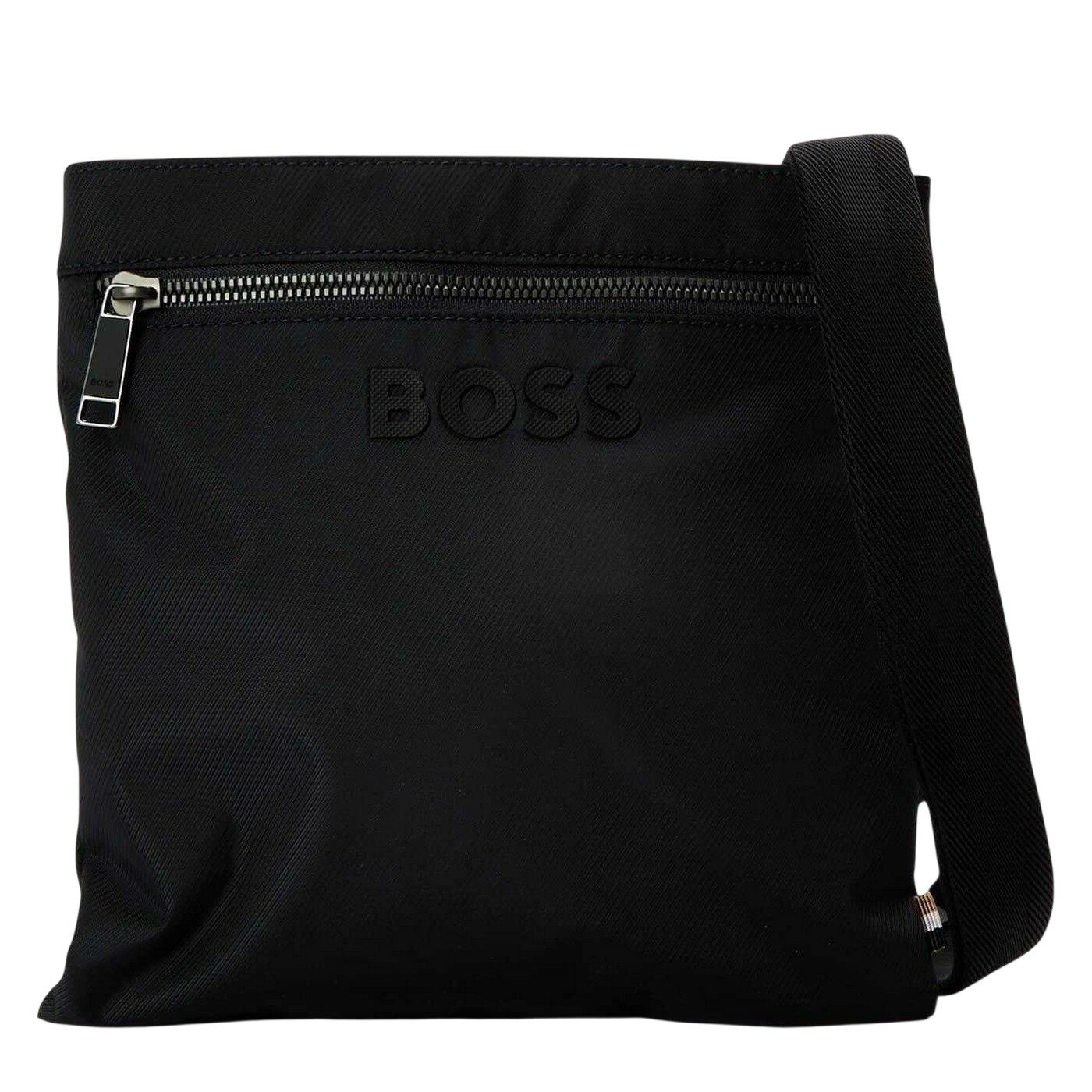 (ボス) Boss Catch 3.0 Embossed ナイロン クロスボディーバッグ 斜め掛け かばん 