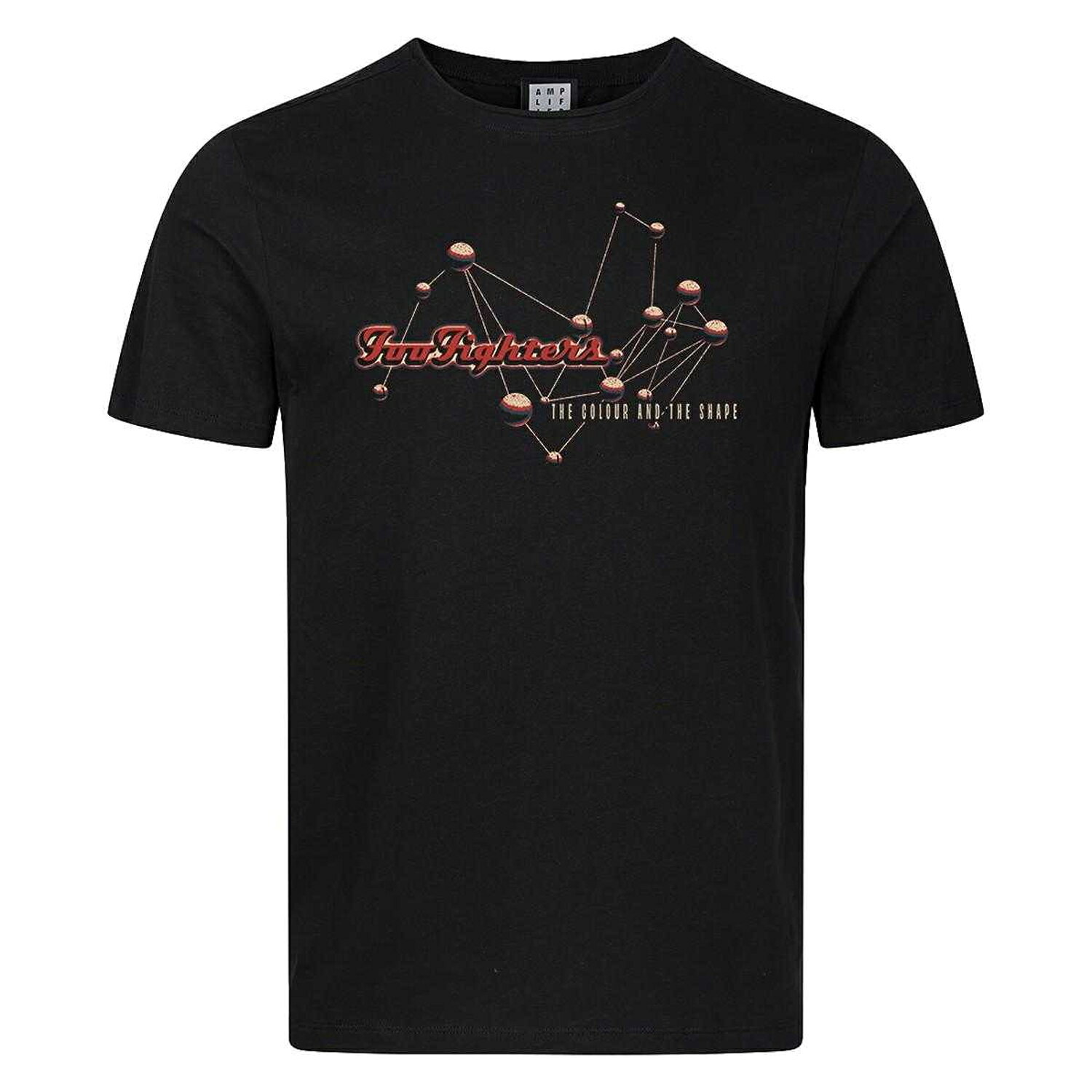 (アンプリファイド) Amplified オフィシャル商品 ユニセックス Foo Fighters フー・ファイターズ Tシャツ The Colour And The Shape ロゴ 半袖 