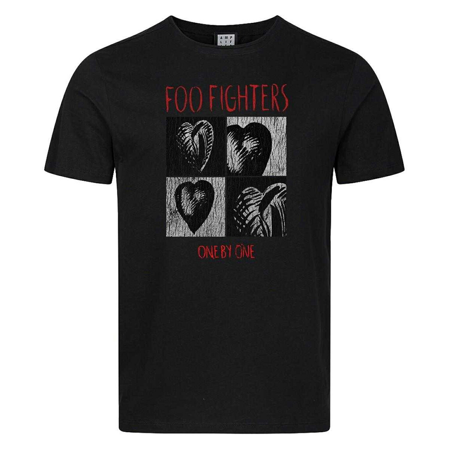 (アンプリファイド) Amplified オフィシャル商品 ユニセックス Foo Fighters フー・ファイターズ Tシャツ One By One 半袖 カットソー トップス 【海外通販】