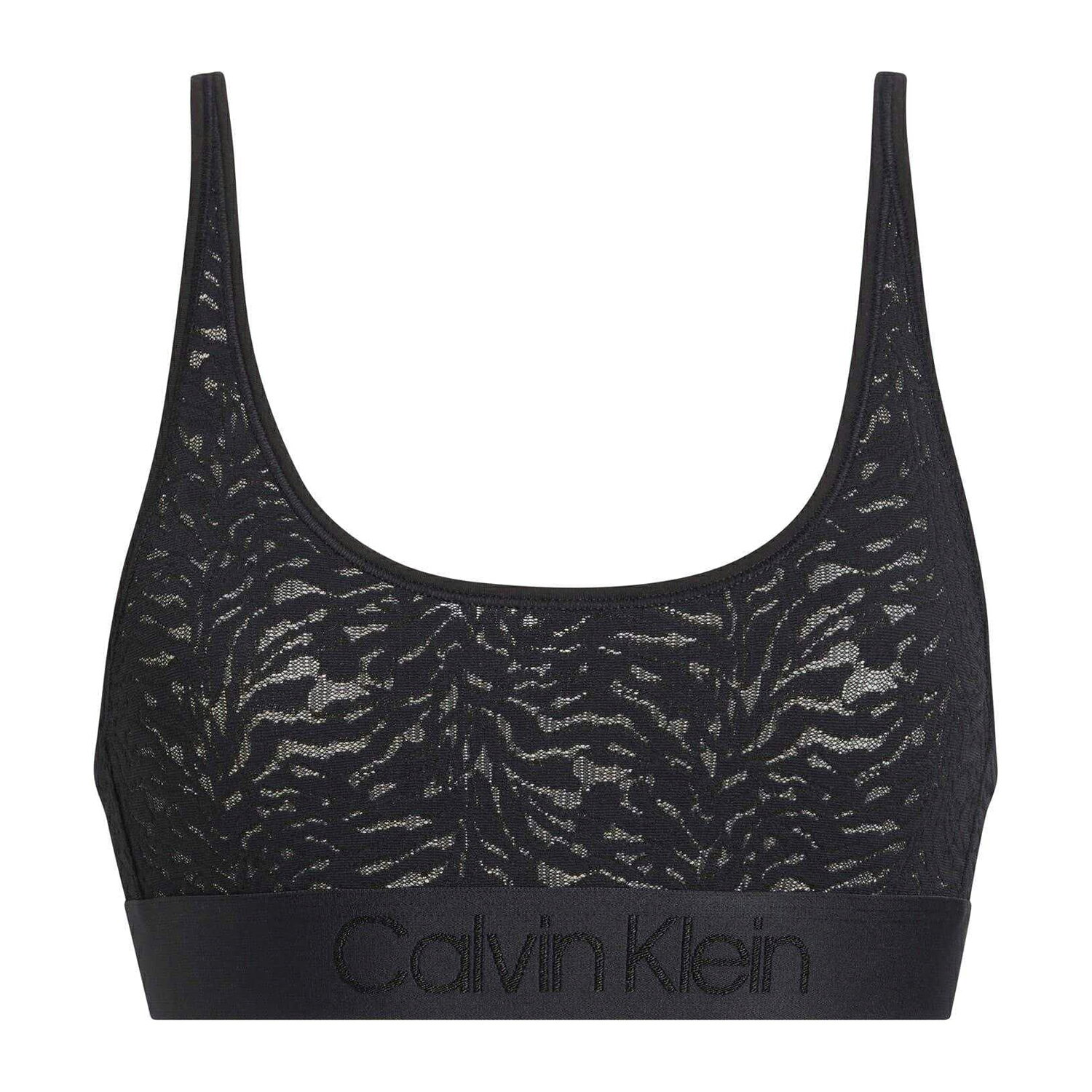 (カルバン・クライン) Calvin Klein レディース ゼブラプリント ナイロン 調節可能 ブラレット ブラトップ 【海外通販】
