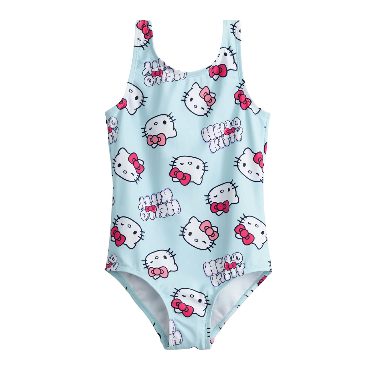 Rakuten - (ハローキティ) Hello Kitty オフィシャル商品 キッズ・子供 ガールズ 水着 キャラクター ワンピース スイムウェア 【海外通販】