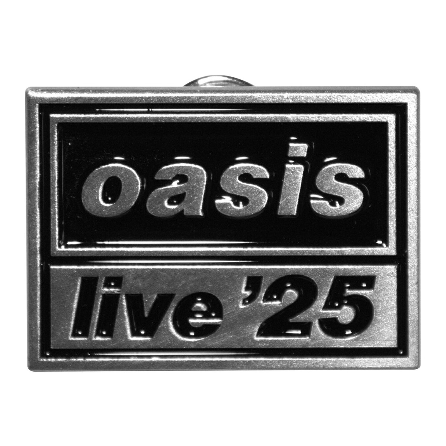 (オアシス) Oasis オフィシャル商品 Live '25 ロゴ バッジ 【海外通販】