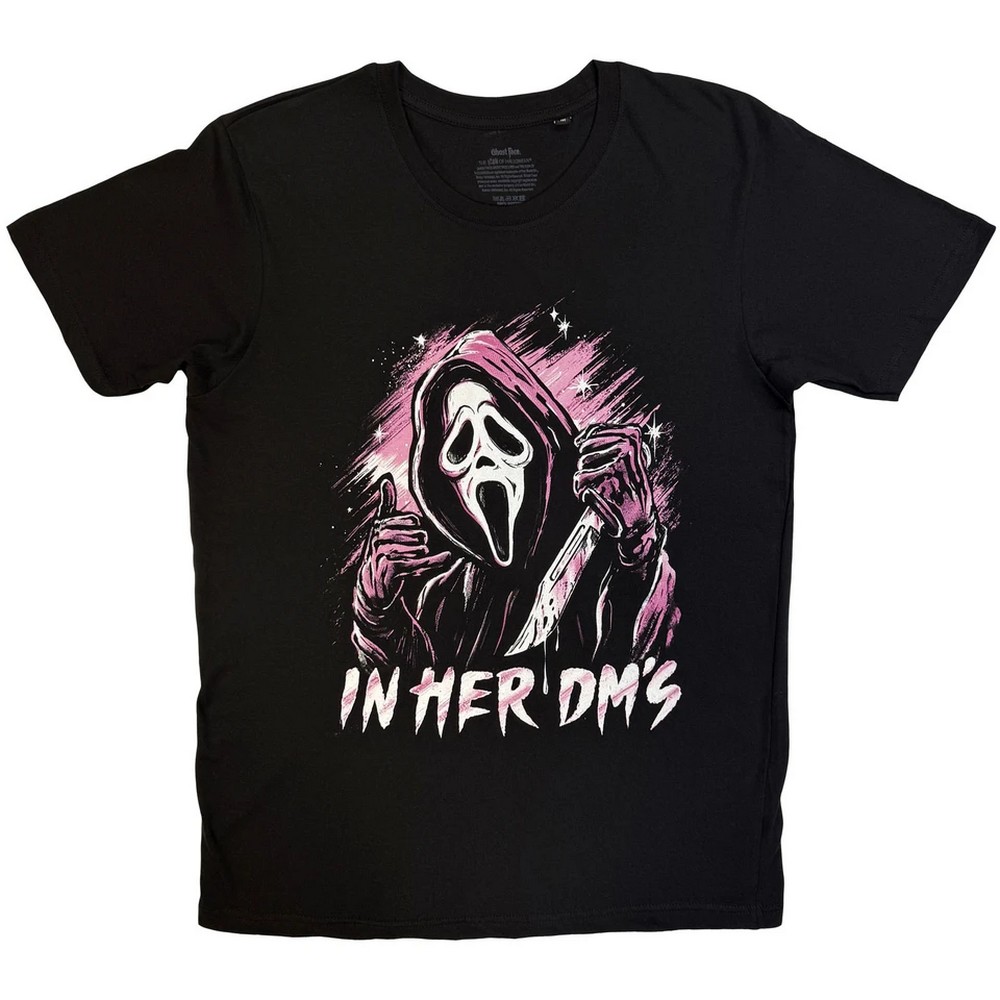 (ゴーストフェイス) Ghost Face オフィシャル商品 ユニセックス In Her DM's Tシャツ 半袖 トップス 【海外通販】
