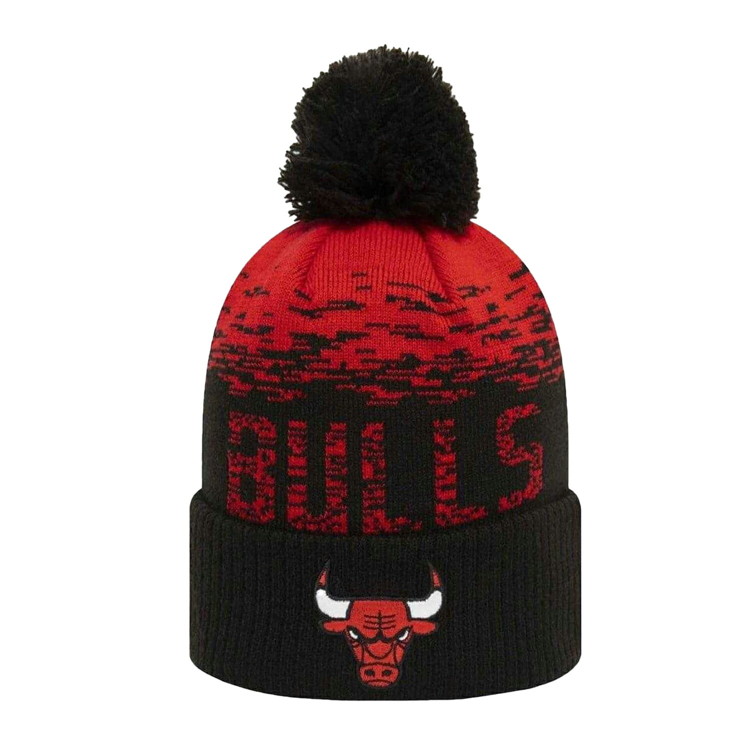 Rakuten - (ニューエラ) New Era NBA シカゴ・ブルズ Chicago Bulls オフィシャル商品 ユニセックス ポンポンつき ニット帽 バブルハット 【海外通販】