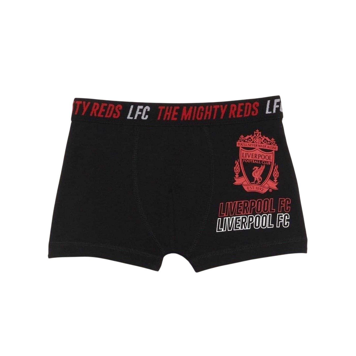 リバプール・フットボールクラブ Liverpool FC オフィシャル商品 キッズ・子供用 ボクサーショーツ 下着 パンツ セット (2枚組) 【海外通販】