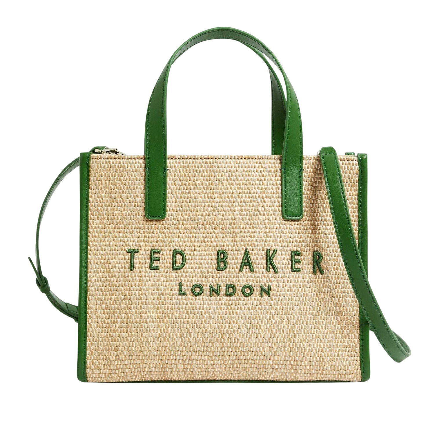 (テッドベーカー) Ted Baker Paolina ラフィア サマー トートバッグ 肩掛けかばん 