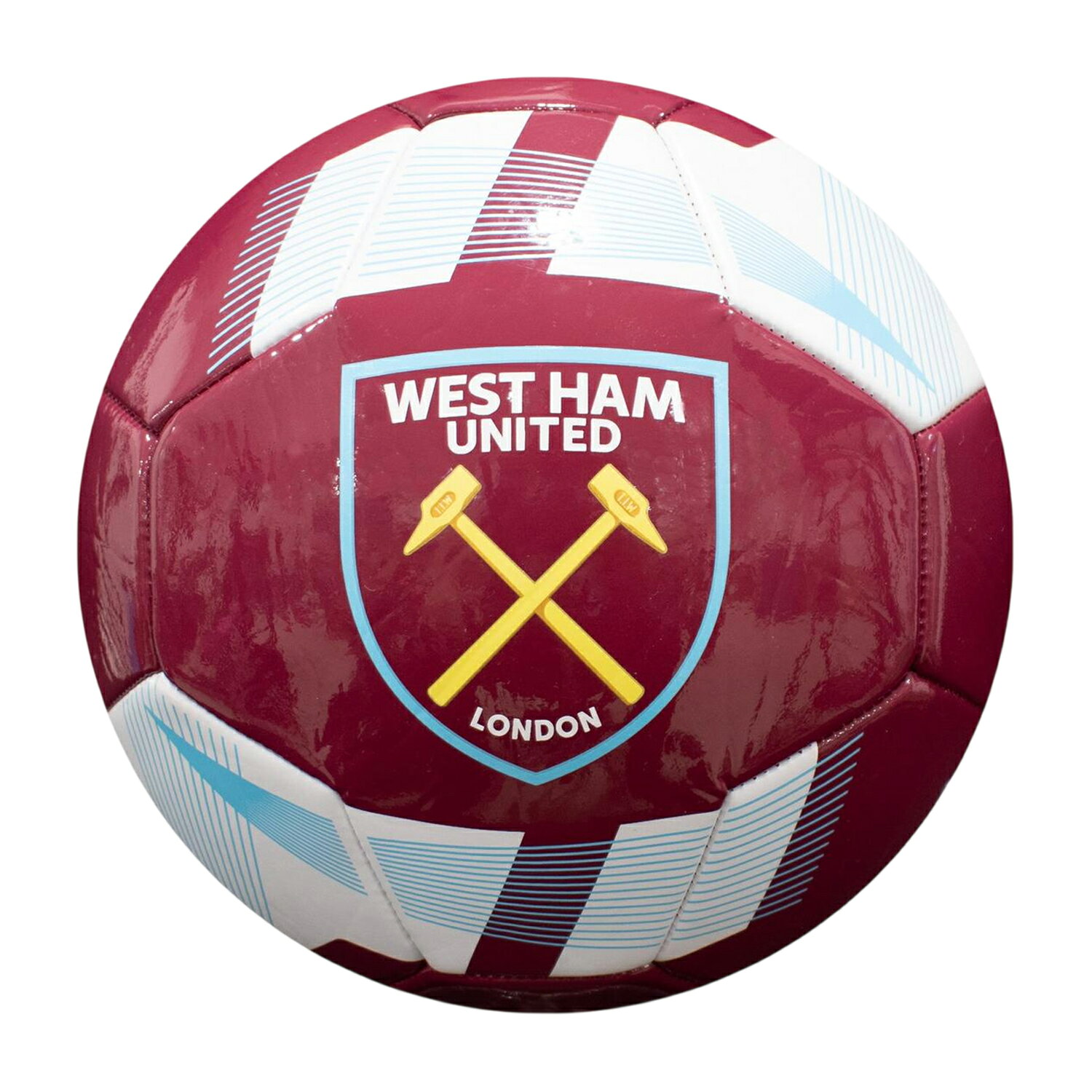 乐天商城 - ウェストハム・ユナイテッド フットボールクラブ West Ham United FC オフィシャル商品 サッカーボール 【海外通販】