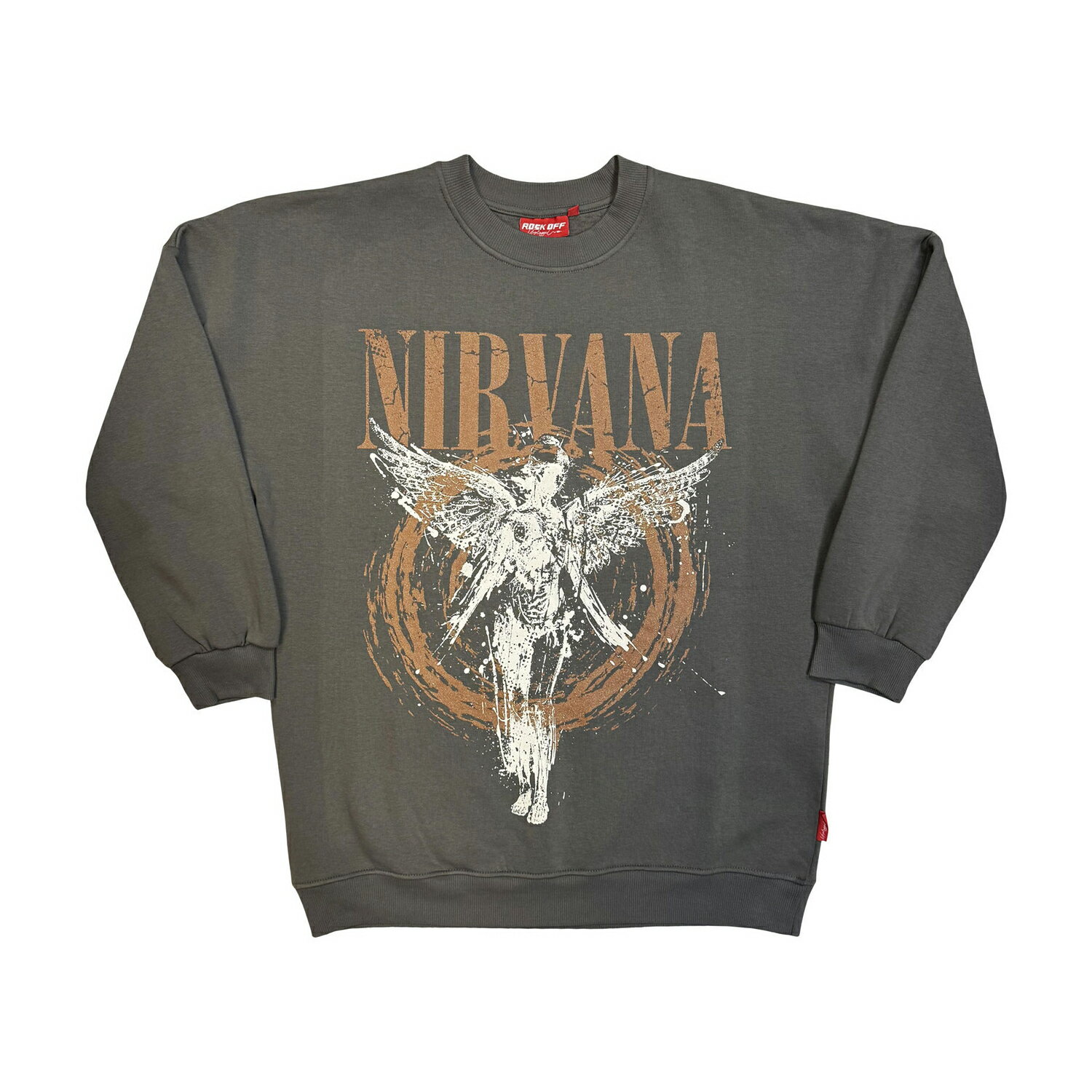 (ニルヴァーナ) Nirvana オフィシャル商品 レディース Unplugged In Utero Angel トレーナー サークル 長袖 トップス 【海外通販】