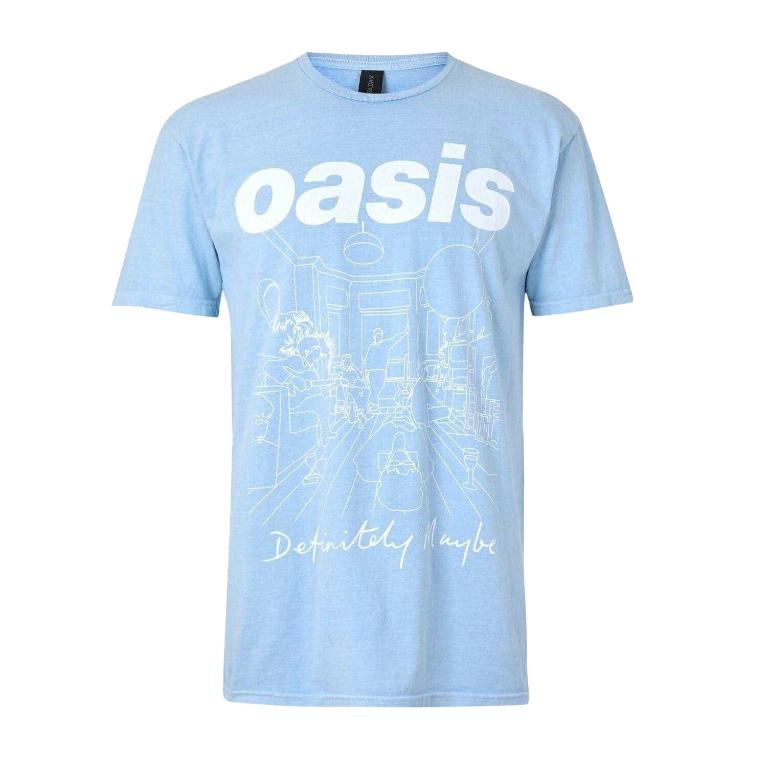 (オアシス) Oasis オフィシャル商品 ユニセックス Definitely Maybe 半袖 Tシャツ トップス 