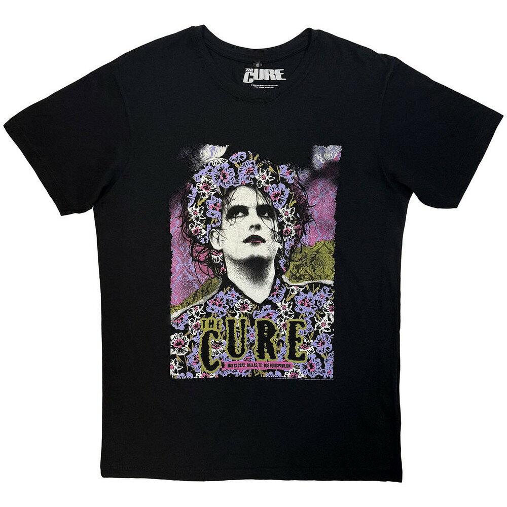 (ザ・キュアー) The Cure オフィシャル商品 ユニセックス Dallas 05.13.23 Tシャツ ポスター 半袖 トップス 【海外通販】