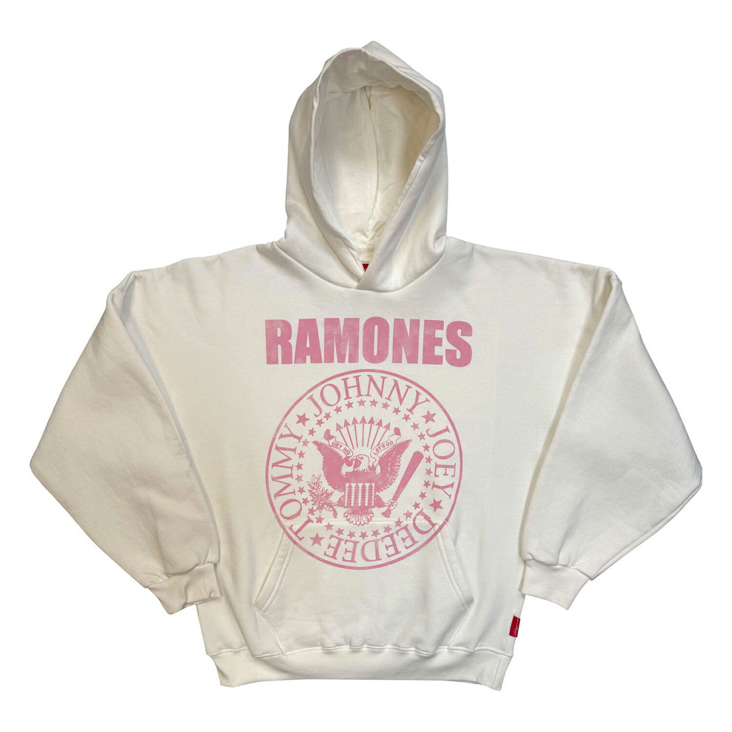 (ラモーンズ) Ramones オフィシャル商品 レディース Unplugged Presidential Seal パーカー フード付き トレーナー 
