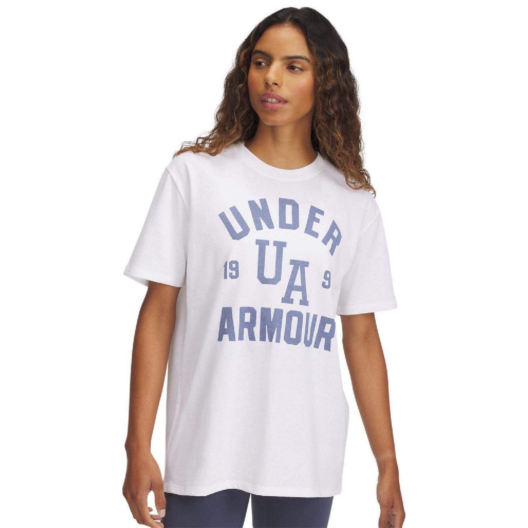 (アンダーアーマー) Under Armour レディース オーバーサイズ 半袖 Tシャツ トップス 【海外通販】