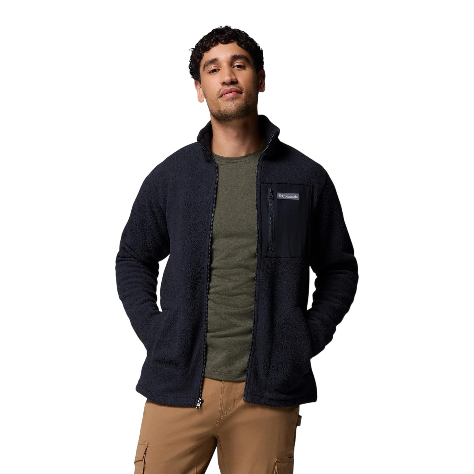 (コロンビア) Columbia メンズ Jasper Ridge フルジップ フリースジャケット アウター 【海外通販】