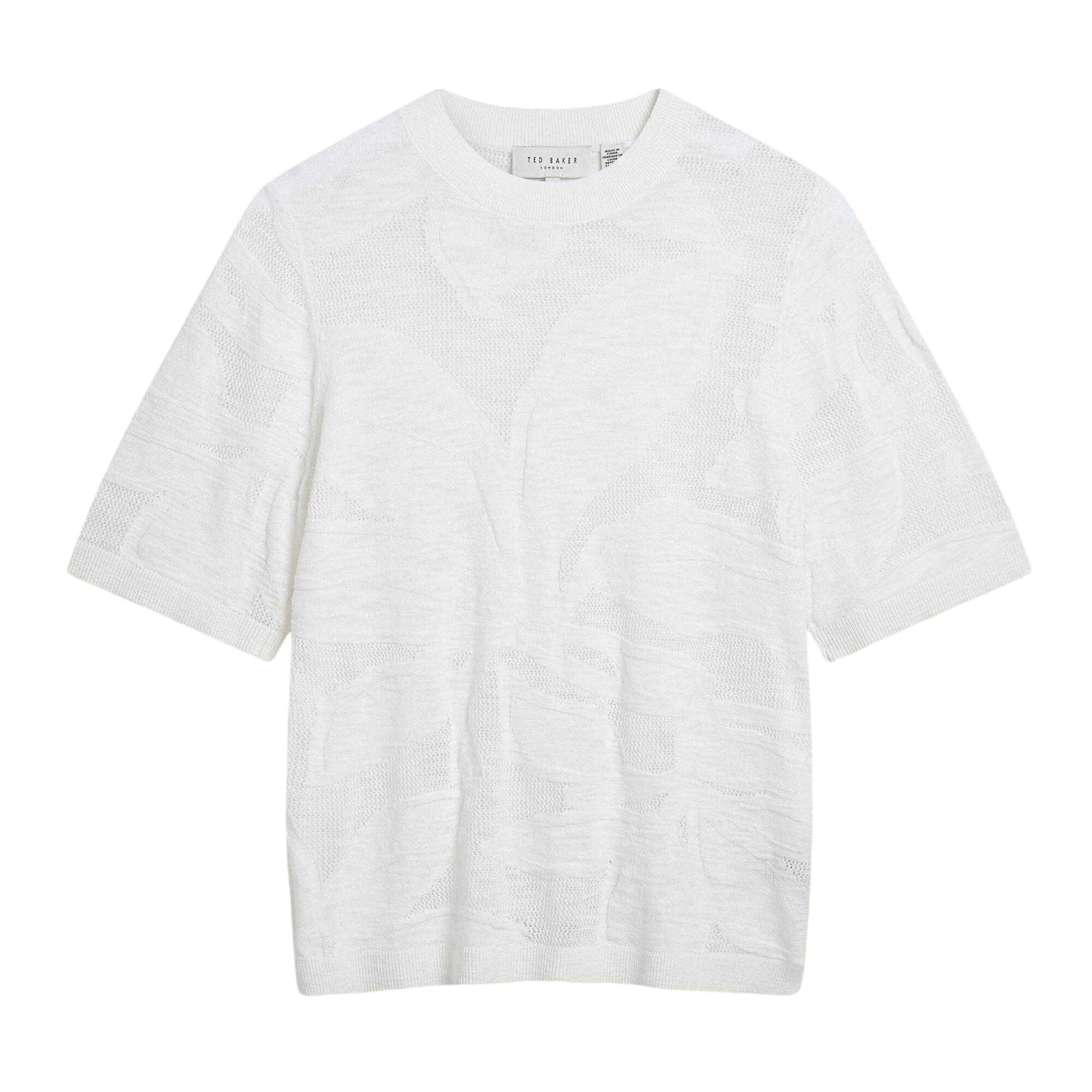 (テッドベーカー) Ted Baker レディース コットン リネン 半袖 Tシャツ トップス 【海外通販】