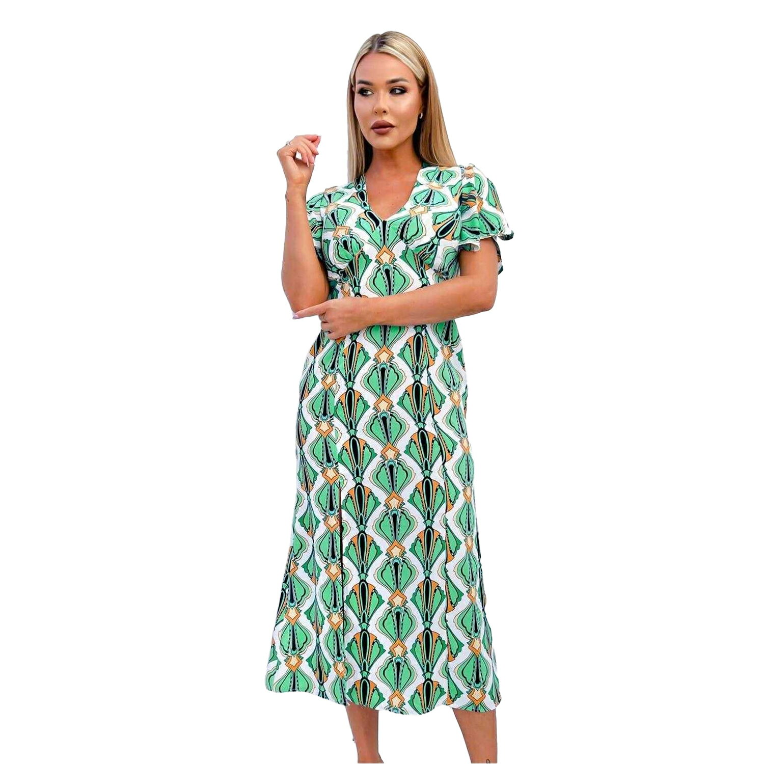 (AX Paris) AX Paris Women's Midi Dress [International Shipping Available]