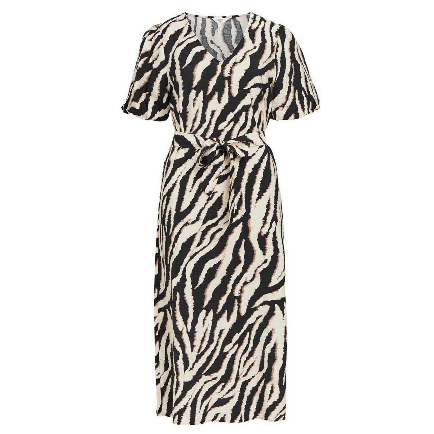 (Object) Women's Jacira V-neck Puff Sleeve Midi Dress [Overseas Shipping Available]