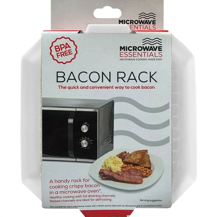 (マイクロウェーブ・エッセンシャルズ) Microwave Essentials 電子レンジ専用 ベーコンラック 