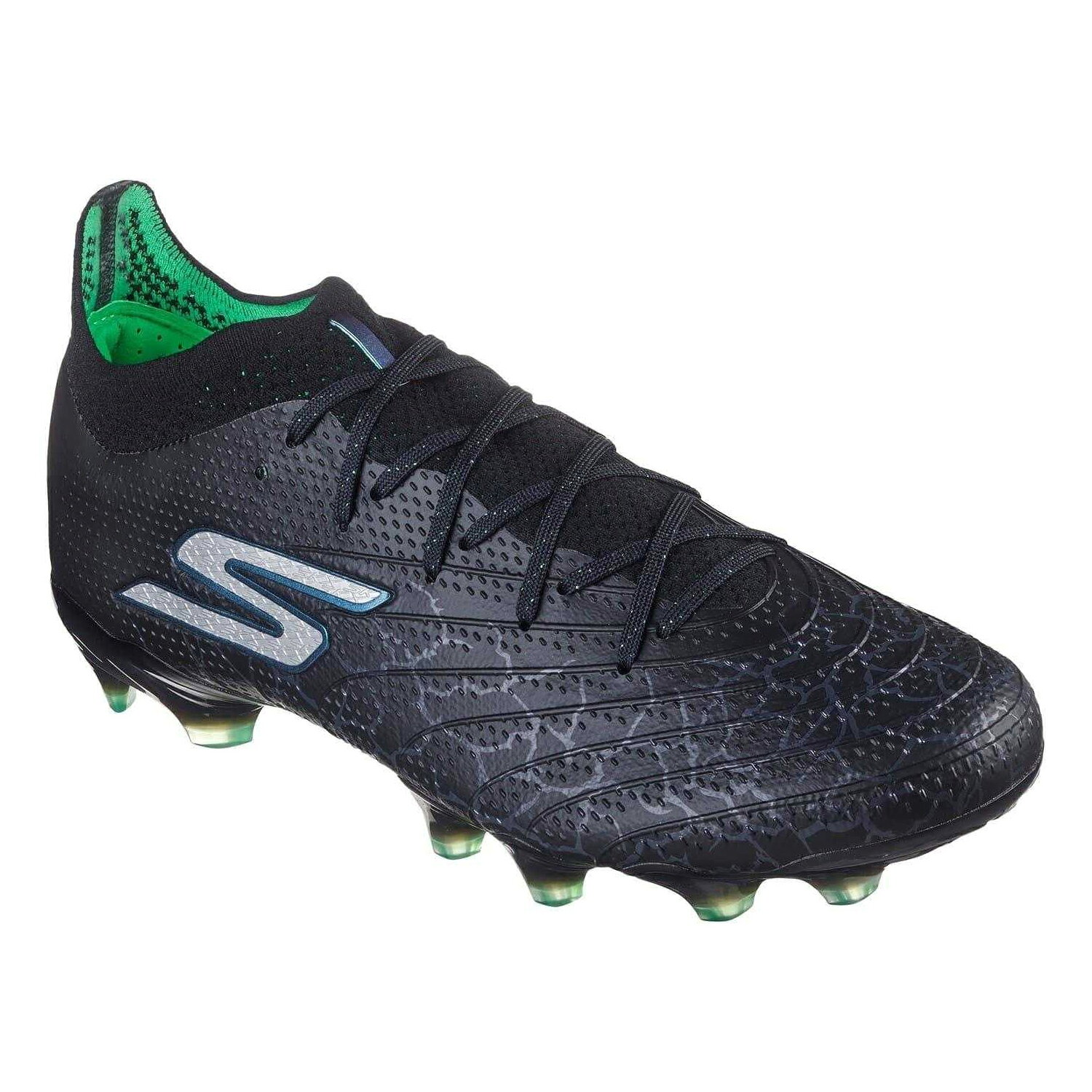 (スケッチャーズ) Skechers メンズ Elite Cracked Ice サッカーシューズ 紳士靴 FG ファームグラウンド スポーツ シューズ 【海外通販】