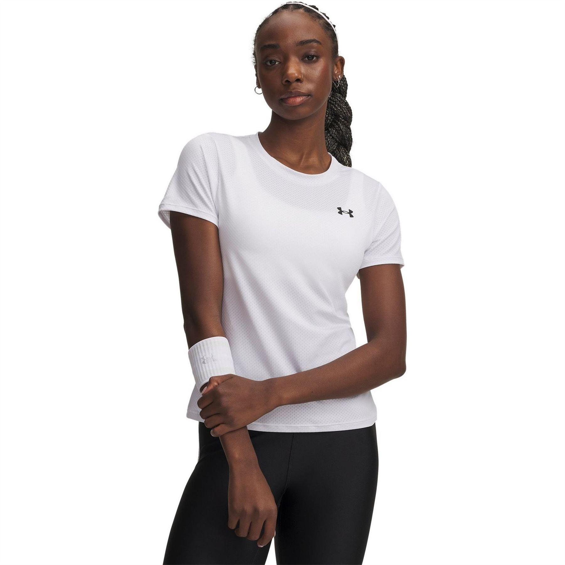 (アンダーアーマー) Under Armour レディース メッシュ Tech 半袖 Tシャツ トップス 【海外通販】