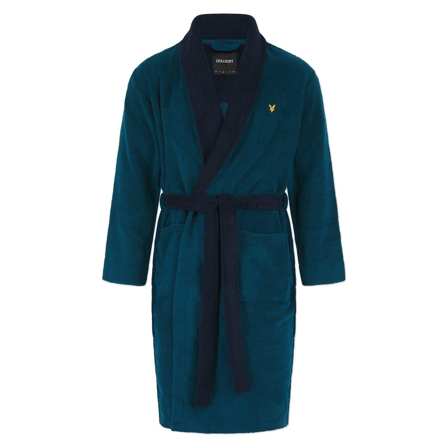 (ライル＆スコット) Lyle & Scott メンズ フリース ローブ ドレッシングガウン ルームウェア 【海外通販】