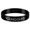 (ヤング・ガン) Young Guns オフィシャル商品 ロゴ リストバンド シリコン シリコンバンド 【海外通販】