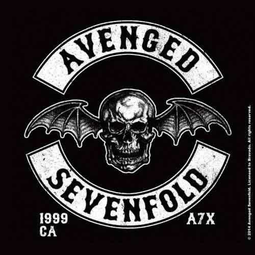 (アヴェンジド・セヴンフォールド) Avenged Sevenfold オフィシャル商品 Deathbat コースター コルク コップ敷 