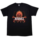 (メタリカ) Metallica オフィシャル商品 ユニセックス Rebel Tシャツ 半袖 トップス 【海外通販】