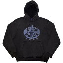 (ブラック・サバス) Black Sabbath オフィシャル商品 ユニセックス Angels パーカー ストーンウォッシュ プルオーバー フード付き トレーナー 【海外通販】