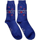 (ビートルズ) The Beatles オフィシャル商品 ユニセックス All You Need Is Love 靴下 ソックス (1足組) 【海外通販】