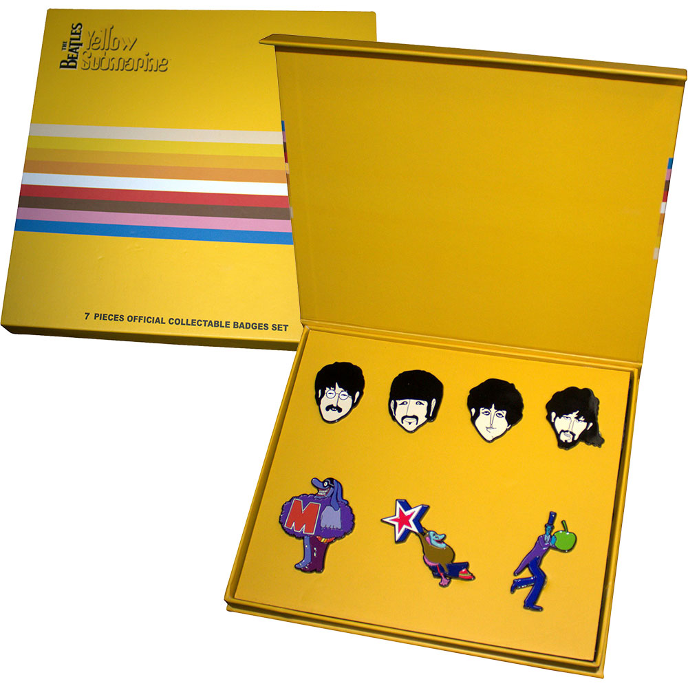(�ӡ��ȥ륺) The Beatles ���ե�����뾦�� Yellow Submarine ����饯���� �Хå� ���å� (7����) �ڳ������Ρ�