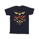 (ハリー・ポッター) Harry Potter オフィシャル商品 キッズ・子供用 クィディッチ 金のスニッチ 半袖 Tシャツ トップス 男の子 【海外通販】