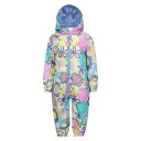 (マウンテン・ウェアハウス) Mountain Warehouse ベビー・赤ちゃん・幼児用 Puddle プリント ウォータープルーフ レインスーツ オールインワン 【海外通販】