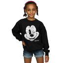 (ディズニー) Disney オフィシャル商品 キッズ・子供用 ミッキーマウス 長袖 スウェットシャツ トレーナー 女の子 【海外通販】