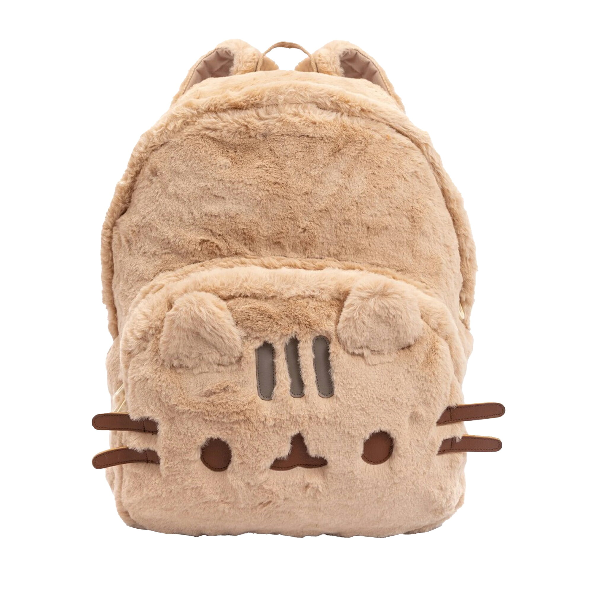(ねこのプシーン) Pusheen オフィシャル商品 3D フェイクファー バックパック リュック かばん 【海外通販】