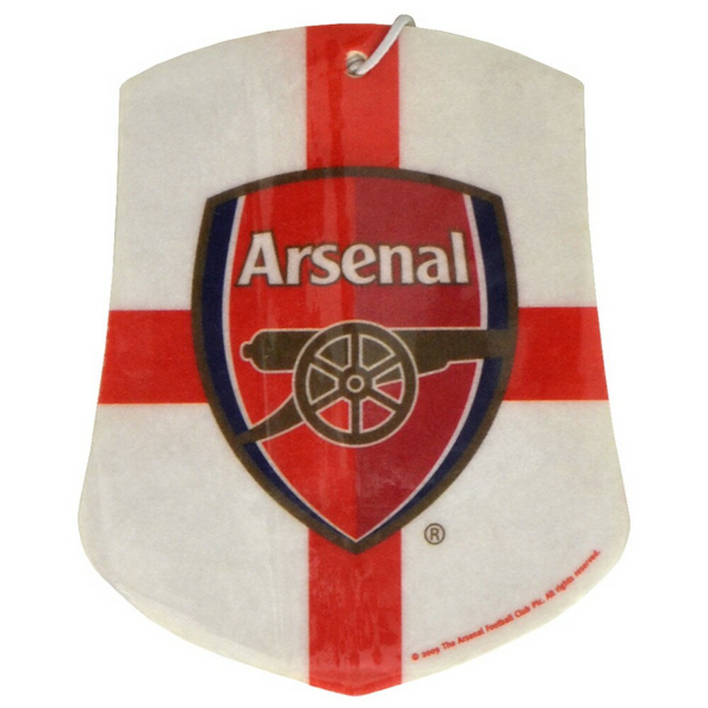アーセナル フットボールクラブ Arsenal FC オフィシャル商品 車用 エアーフレッシュナー 芳香剤 【海外通販】
