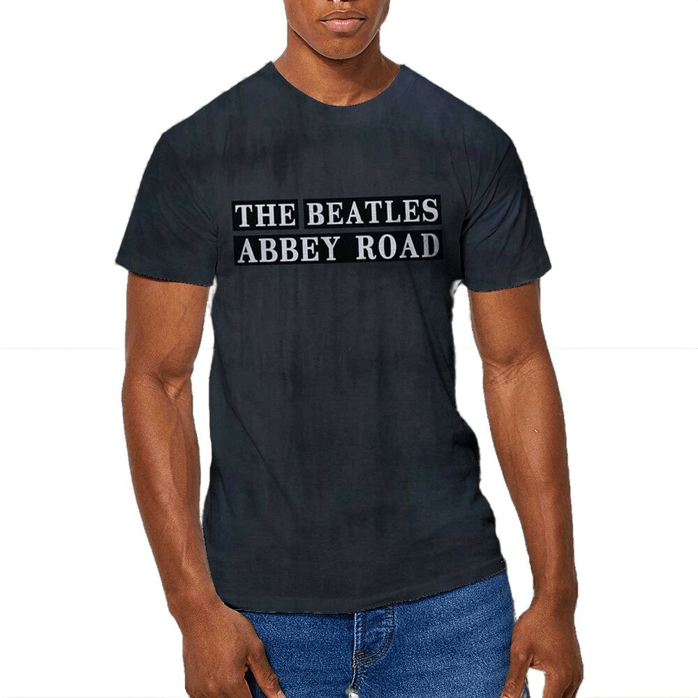 (ザ・ビートルズ) The Beatles オフィシャル商品 ユニセックス Abbey Road Sign Tシャツ ディップダイ 半袖 トップス 【海外通販】