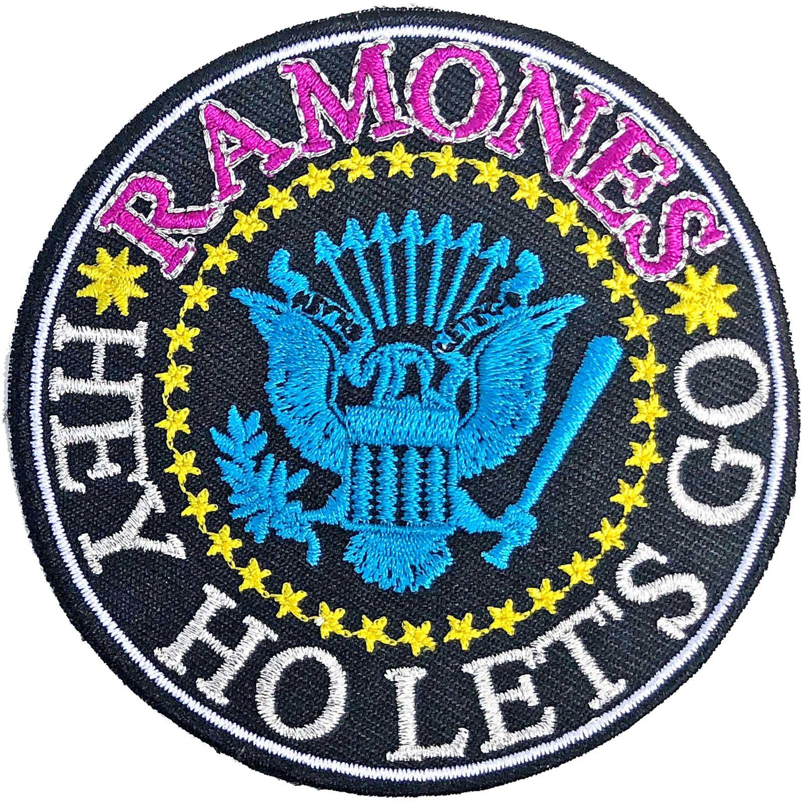 乐天商城 - (ラモーンズ) Ramones オフィシャル商品 Hey Ho Let's Go V2 ワッペン アイロン接着タイプ パッチ 【海外通販】