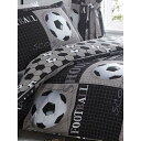 サッカーボール 掛け布団カバー・枕カバーセット 【海外通販】