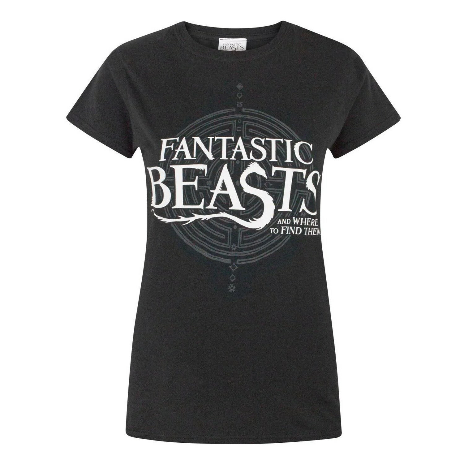 (판타스틱·비스트와 마법사의 여행) Fantastic Beasts And Where To Find Them 공식 상품 키즈·아이 걸즈 T셔츠 반소매 탑스[해외 통판]