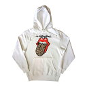 (ローリング・ストーンズ) The Rolling Stones オフィシャル商品 ユニセックス Leopard Tongue パーカー プルオーバー フード付き トレーナー 【海外通販】