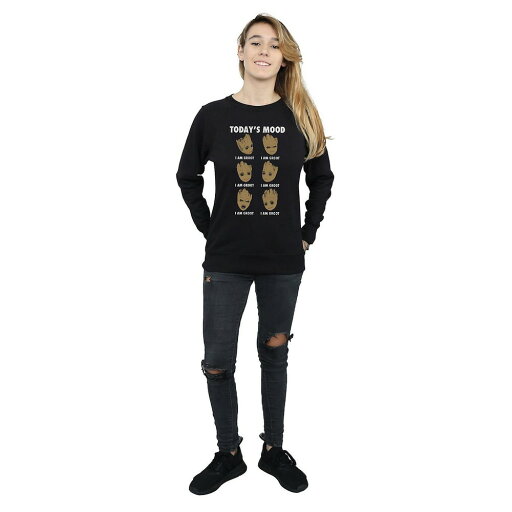 (ガーディアンズ・オブ・ギャラクシー) Guardians Of The Galaxy オフィシャル商品 レディース Today's Mood トレーナー グルート 長袖 トップス 【海外通販】 (ガーディアンズ・オブ・ギャラクシー) Guardians Of The Galaxy オフィシャル商品 レディース Today's Mood トレーナー グルート 長袖 トップス 【海外通販】