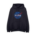 (ナサ) NASA オフィシャル商品 レディース ダメージ加工 スウェットパーカー フーディー プルオーバー 【海外通販】