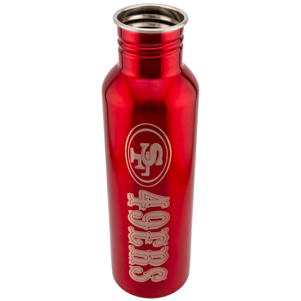 (サンフランシスコ・フォーティナイナーズ) San Francisco 49ers オフィシャル商品 Stainless Steel ウォーターボトル 水筒 【海外通販】
