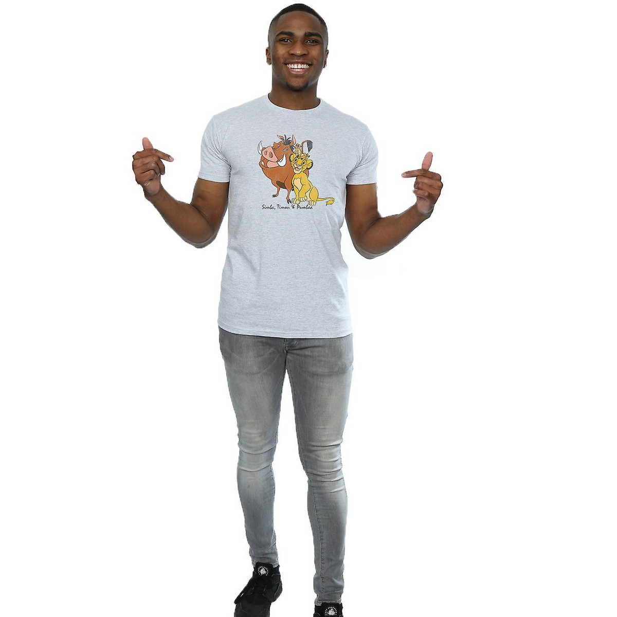 Rakuten - (ライオン・キング) The Lion King オフィシャル商品 メンズ Classic キャラクター Tシャツ ヘザー 半袖 トップス 【海外通販】